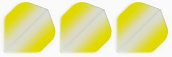 Vignette Poly Standard Flights - Clear to Yellow