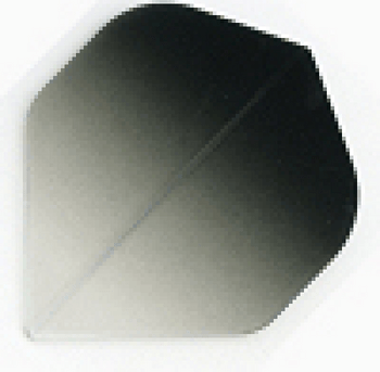 Vignette Poly Standard Dart Flights V2 - Clear to Black
