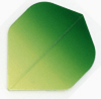 Vignette Poly Standard Dart Flights V2 - Yellow to Green