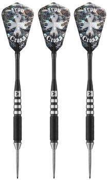Viper Desperado "Iron Cross" steel tip darts with tungsten barrels Viper Desperado "Iron Cross" steel tip darts with tungsten barrels