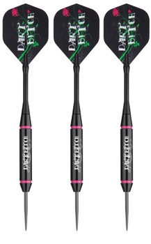 Viper Dart Bitch steel tip darts with a Deluxe Dart Pal case Viper Dart Bitch steel tip darts with a Deluxe Dart Pal case