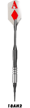 Bottelsen Aces High soft tip dart with Precision Grip tungsten barrel Bottelsen Aces High soft tip dart with Precision Grip tungsten barrel