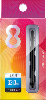 Target 8 Flight Spinning Shaft Medium Black (33mm) Target 8 Flight Spinning Shaft Medium Black (33mm)