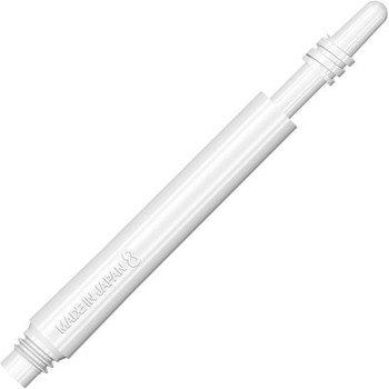 Target 8 Flight Spinning Shaft Medium White (33mm) Target 8 Flight Spinning Shaft Medium White (33mm)