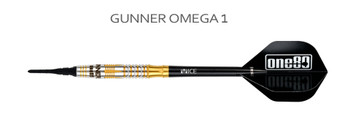 ONE80 Gunner Omega Soft Tip - 18g ONE80 Gunner Omega Soft Tip - 18g