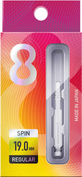 Target 8 Flight Spinning Shaft Short+ Clear (22.5mm) Target 8 Flight Spinning Shaft Short+ Clear (22.5mm)
