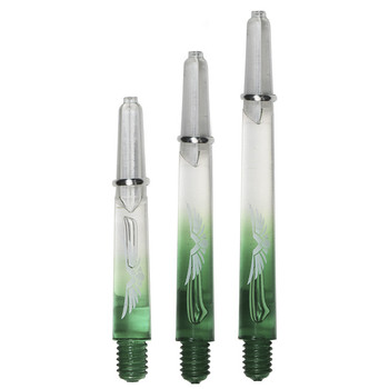 SHOT! Eagle Claw Shafts (Short) -Clear Green SHOT! Eagle Claw Shafts (Short) -Clear Green