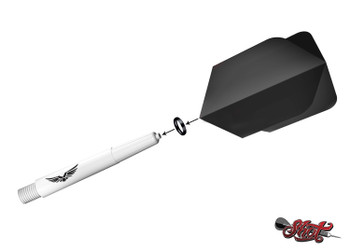 SHOT! Eagle Claw Shafts (Short) -Clear Green SHOT! Eagle Claw Shafts (Short) -Clear Green