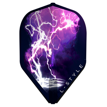 L-Style Boris Kczmar L1-EZ Standard Flights-Black/Purple L-Style Boris Kczmar L1-EZ Standard Flights-Black/Purple