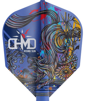 Target 8 Flight Haruki Muramatsu Shape No. 6 - Blue & White Mix Target 8 Flight Haruki Muramatsu Shape No. 6 - Blue & White Mix