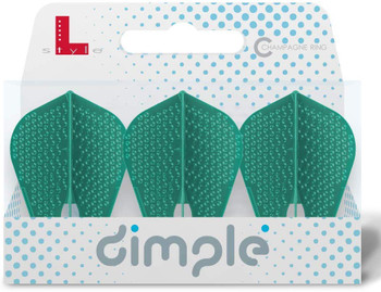 L-Style Flight Z L9d Dimpled Champagne Flights - Pacific Green L-Style Flight Z L9d Dimpled Champagne Flights - Pacific Green