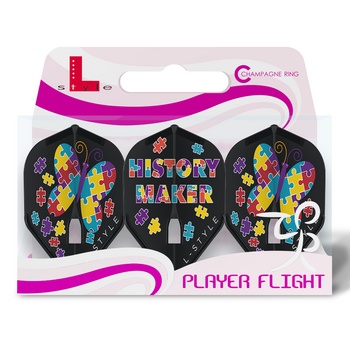 L-style L1 V2 Fallon Sherrock Signature Champagne Flights Black L-style L1 V2 Fallon Sherrock Signature Champagne Flights Black