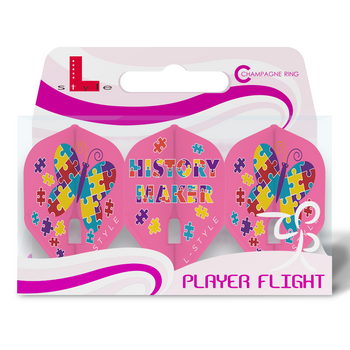 L-style L1 V2 Fallon Sherrock Signature Champagne Flights Pink L-style L1 V2 Fallon Sherrock Signature Champagne Flights Pink