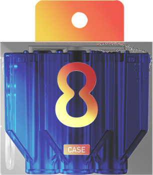 Target 8 FLIGHT CASE CLEAR BLUE Target 8 FLIGHT CASE CLEAR BLUE