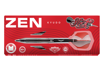 Shot Zen KYUDO - BLACK TI Soft Tip Dart Set-90% -20gm Shot Zen KYUDO - BLACK TI Soft Tip Dart Set-90% -20gm