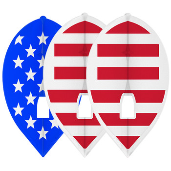 L-Style L2c - American Flag Champagne Flights - Tear Drop L-Style L2c - American Flag Champagne Flights - Tear Drop