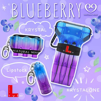 L-Style Lipstock Tip & Shaft Case Natural Nine Blueberry L-Style Lipstock Tip & Shaft Case Natural Nine Blueberry
