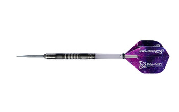 Galaxy DANNY DELFINO V1 BLACK Steel Tip Dart 22g Galaxy DANNY DELFINO V1 BLACK Steel Tip Dart 22g