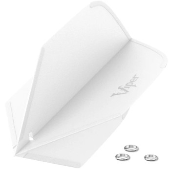Viper Cool Flights Molded - White Standard Viper Cool Flights Molded - White Standard