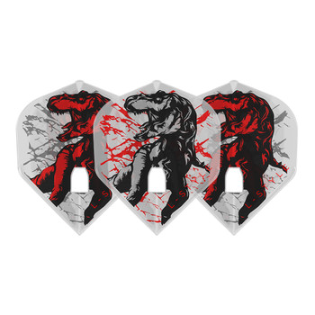 L-style Michi Unterbuchner V.3 "T-Rex" Standard Pro L1 Champagne Flights - Clear White L-style Michi Unterbuchner V.3 "T-Rex" Standard Pro L1 Champagne Flights - Clear White