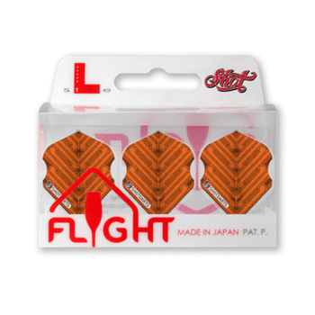 Shot L-style EZ L1 Standard Flights-Manu Orange Shot L-style EZ L1 Standard Flights-Manu Orange