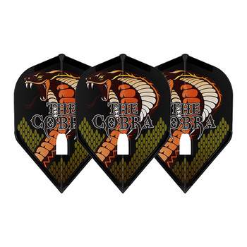L-style L1c Jelle Klaasen V3 Signature Champagne Flights - Black with Logo L-style L1c Jelle Klaasen V3 Signature Champagne Flights - Black with Logo