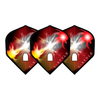 L-style L1c Fusion Mensur Suljovic Type B Signature Champagne Flights - Black L-style L1c Fusion Mensur Suljovic Type B Signature Champagne Flights - Black