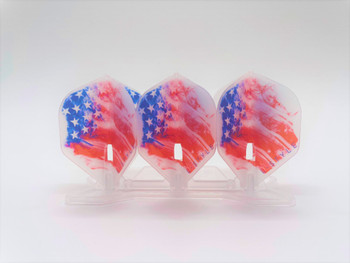 L-style L1c American Flag V3 Signature Champagne Flights - Clear White L-style L1c American Flag V3 Signature Champagne Flights - Clear White
