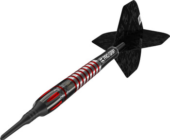 Target Nathan Aspinall 18G Black Soft Tip Target Nathan Aspinall 18G Black Soft Tip