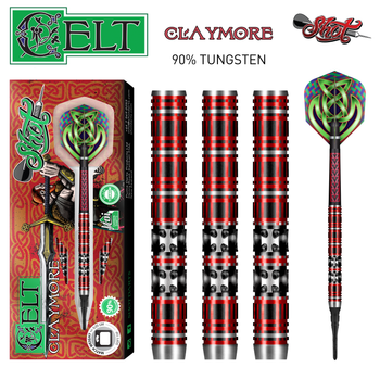 Shot Celt Claymore Soft Tip Darts -18gm