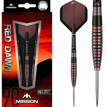 Mission Red Dawn M3 - Steel Tip - 23g Mission Red Dawn M3 - Steel Tip - 23g