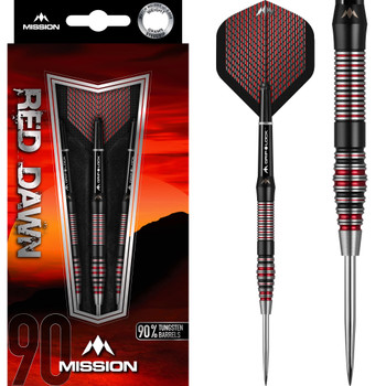 Mission Red Dawn M4 - Steel Tip - 22g Mission Red Dawn M4 - Steel Tip - 22g