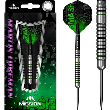 Mission Martin Lukeman -Steel Tip - 23g Mission Martin Lukeman -Steel Tip - 23g