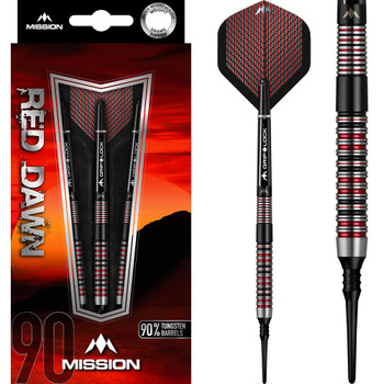 Mission Red Dawn M1 - Soft Tip - 19g Mission Red Dawn M1 - Soft Tip - 19g