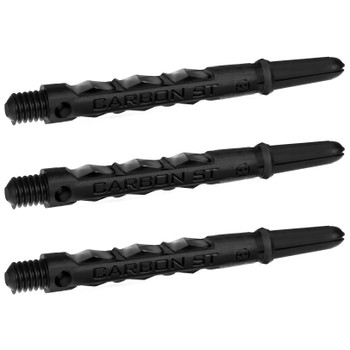 Harrows Carbon ST Medium Shaft - Black / Black Harrows Carbon ST Medium Shaft - Black / Black