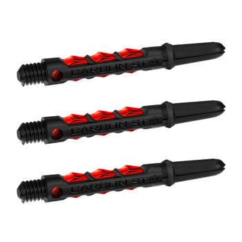 Harrows Carbon ST Intermediate (Midi) Shaft - Black / Red Harrows Carbon ST Intermediate (Midi) Shaft - Black / Red