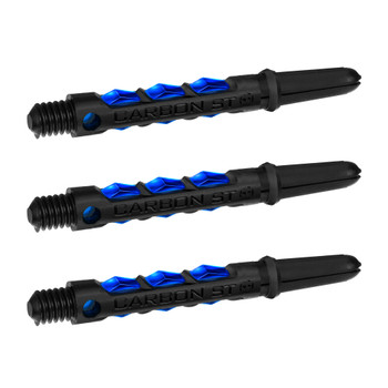 Harrows Carbon ST Midi Dart Shaft - Black / Blue