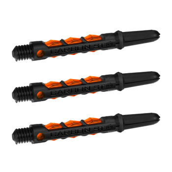 Harrows Carbon ST Intermediate (Midi) Shaft - Black / Orange Harrows Carbon ST Intermediate (Midi) Shaft - Black / Orange