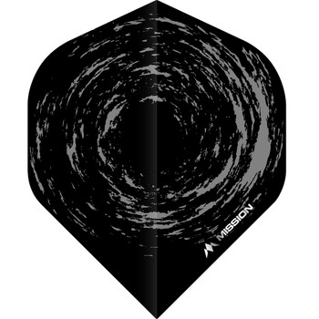 Mission Nova Flights - 100 Micron - UV Finish - No2 (Standard) - Black - Grey