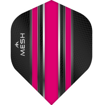 Mission Mesh Flights - 100 Micron - UV Finish - No2 (Standard) - Pink Mission Mesh Flights - 100 Micron - UV Finish - No2 (Standard) - Pink