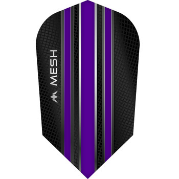 Mission Mesh Dart Flights - 100 Micron - Slim - Purple Mission Mesh Dart Flights - 100 Micron - Slim - Purple