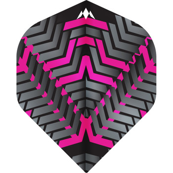 Mission - Vex Flights - 100 Micron - No2 (Standard) - Black & Pink Mission - Vex Flights - 100 Micron - No2 (Standard) - Black & Pink