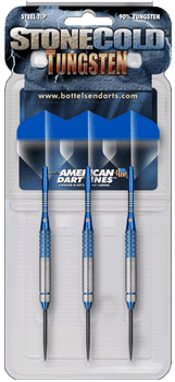 Bottelsen Stone Cold Tungsten Soft Tip Darts, Blue, 18g 18T8BL Bottelsen Stone Cold Tungsten Soft Tip Darts, Blue, 18g 18T8BL
