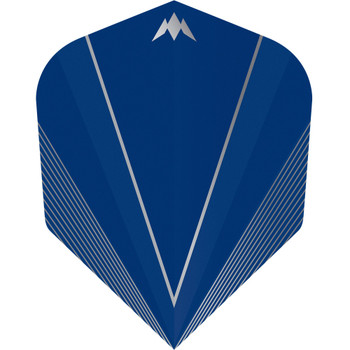 Mission Shades Dart Flights - 100 Micron - No2 (Standard) - Blue