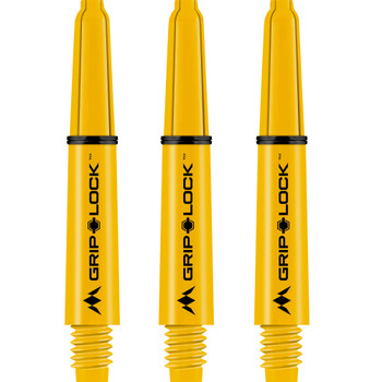 Mission GripLock Stems - Yellow - Short Mission GripLock Stems - Yellow - Short