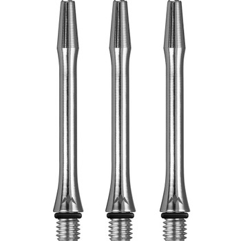 Mission AliCross Dart Shaft - Silver - Medium
