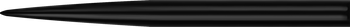 Mission Glide Points - Replacement Smooth Points - Black - Length 30mm Mission Glide Points - Replacement Smooth Points - Black - Length 30mm
