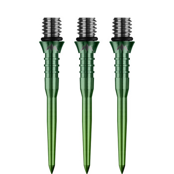 Mission - Titan Pro - Titanium Conversion Points - Soft to Steel - Grooved - 30mm - Gradient Green Mission - Titan Pro - Titanium Conversion Points - Soft to Steel - Grooved - 30mm - Gradient Green