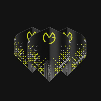 Winmau MvG Prism Delta Flights - No2 (Standard) - Green & Grey Winmau MvG Prism Delta Flights - No2 (Standard) - Green & Grey