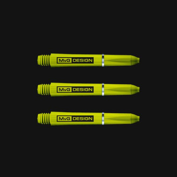 Winmau Signature MvG Design Shafts - Green - Short Winmau Signature MvG Design Shafts - Green - Short